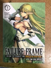 Failure Frame Volume 3 Light Novel Vol Manga Seven Seas First Printing [English] picture