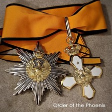 2pcs/set Greek Order Of The Phoenix Grand Cross Complete Set picture