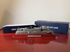 New In Box MSC Cruise Lines Officially Licensed Seascape scale model ship. New picture