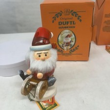 Kathe Wohlfahrt Original Duftl Mannchen Santa Nico Smoky Incense *NEW* picture