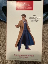 2022 Doctor Dr Who The Tenth Doctor Hallmark Keepsake Ornament David Tennant BBC picture