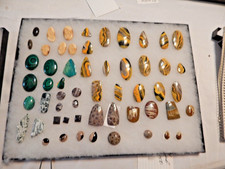 54 Pc. Highly Polished Cabochon Lot - See List picture