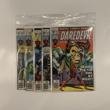 Daredevil Lot 145 146 148 149 150 Fn-Vf 1977 Marvel Comics picture