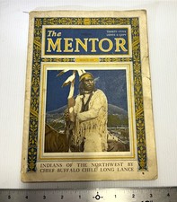 The Mentor March 1924 Native American History Illustrated, C. A. Herndon picture