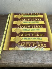 Vintage Tasty Flake Graham Crackers~ Davidson Bisquit Co,~ 18