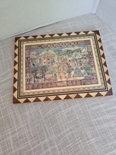 Inlaid Wooden Art 8 1/2 
