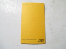 (1) Vintage THE SOO LINE RAILROAD Train Paper Note Pad UNUSED New Old Stock NOS picture