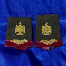Vintage Iraqi Air Force Shoulder Board - Staff Major Saddam Era 1980’s picture