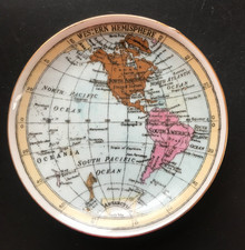 SMALL HANGING WALL PLATE OF WESTERN HEMISPHERE picture