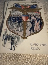 Vintage 1903-1904 Dance Invitation & Program Lot Menominee Michigan History picture