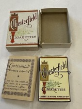 VINTAGE CHESTERFIELD CIGARETTES ADVERTISING LIGHTER NEVER FIRED IN BOX  *11 picture