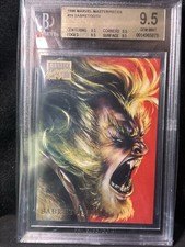 1996 Marvel Masterpieces  #39 Sabretooth BGS 9.5 picture