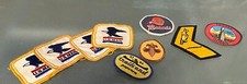 Vintage Patch Lot of 9 US Mail USPS Trails End Popcorn Girl Scout Braves Chicago picture