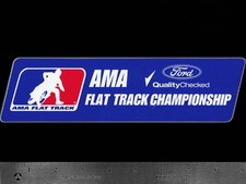 AMA Flat Track Championship - Orig. Vintage Racing Motorcycle Decal/Sticker MX picture