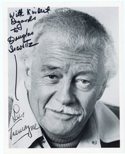 Les Tremayne - Handwritten Message w/ Reprint Signature picture