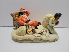Vintage Leroy's Rescue Santa Christmas Peter Tomlins Americana Naturecraft 1991 picture