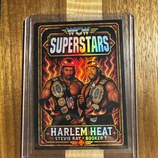Wwf  WWE Wcw Superstars Harlem Heat Stevie Ray Booker T Parody RARE /99 picture