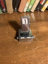 Vintage Perpetual Flip Desk Calendar Month Day Date Advertising Calendar picture