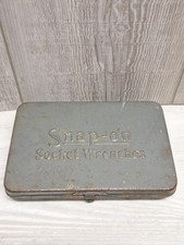 Vintage Snap-On socket wrenches underlined boxes With A Few Tools. As Is picture