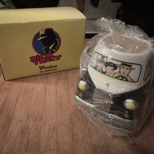 Applause Wheelees Dick Tracy Figural Car Mug, Ceramic Painted Decor White/Black picture