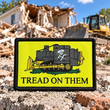 KillDozer Tread on Them Morale Patch Tactical Army Military Tactical picture
