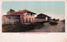 Postcard Vin(2)CA,Monterey Hotel Del Monte/House of 4 Winds (2-#'s,1-P,1-UP)(919 picture