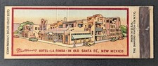 Vintage Hotel La Fonda Santa Fe New Mexico Matchbook Cover picture