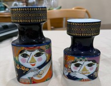 Rosenthal Bjorn Wiinblad Candlestick Holders 1001 Arabian Nights Signed picture