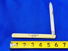 VINTAGE SCHRADE CUTLERY CO. WALDEN NY MELON TESTER CIRCA 1904-1946 WM J STANGE picture
