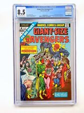 GIANT-SIZE AVENGERS #4 CGC 8.5 (1975) Vision and Scarlet Witch wedding picture