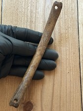 Tomachee Artifacts 👣 ESKIMO INUITS LARGE UTILITY BAG/BOX HANDLE BERING SEA AK🔥 picture
