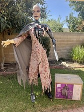 7Ft Animated THD 3000 Robot Halloween Animatronic Prop Terminator Home Depot picture