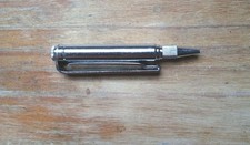 Vtg Extend-A-Pencil Tie Clip Tie Bar Pulls Open Full Size Mechanical Pencil  picture
