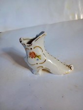 Vintage Porcelian Victorian Style boot vase picture