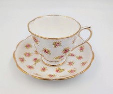 Vintage Rose Pattern Teacup & Saucer, Royal Albert, Floral picture