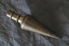 Vintage General Hardware 8oz Brass Plumb Bob No. 800 picture