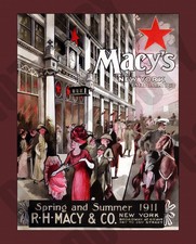 Cover of R.H. Macy's New York Spring & Summer Catalog 1911 Repro 8x10 Photo picture