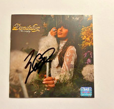 ELLA LANGLEY DANDELION SIGNED CD COVER AND COMPLETE CD ORIGINAL NEW picture