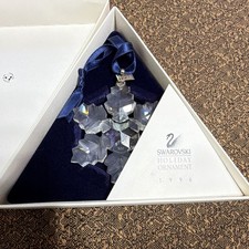 Swarovski 1996 Ltd. ed. Christmas Ornament Flawless Crystal w/ Original Box/Cert picture