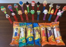 PEZ Dispenser Lot of 27 Packaged & Loose picture