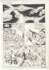Star Trek #41 pg 19 Original Comic Art by Tom Sutton 1984 picture