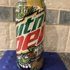 16oz Mountain Dew Maui Burst Soda Can picture