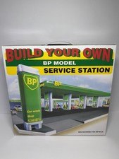 Vintage BP Build Your Own Model Service Station Kit Gas Station Collectible picture