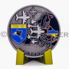 Commanders Coin - we believe in ghosts Patch A400M GAF picture
