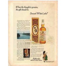 Vintage 1971 Dewar's 