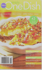 2008 Feb/Mar., Pillsbury Classic Cookbook #321 SIMPLY ONE DISH Recipe Booklet picture