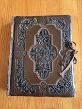 Vintage 1930s Personal Portfolio  Smith Crafted of Chicago ~Embossed Leatherette picture