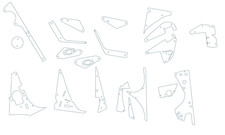 Plastics Protectors for STERN - 2026 - Transformers (Pro) Pinball Machine picture