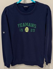 YEAMANS HALL CLUB 1925 - Levelwear Golf Sweatshirt - Men's Medium - Navy picture
