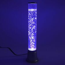 Home Decor Desk Table Fish Tank Lamp LED Light Bubbles Color Changing picture